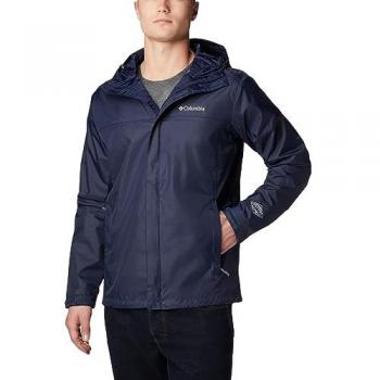 Chaqueta de hombre Columbia Watertight™ II azul marino con capucha y dos bolsillos laterales - XXL