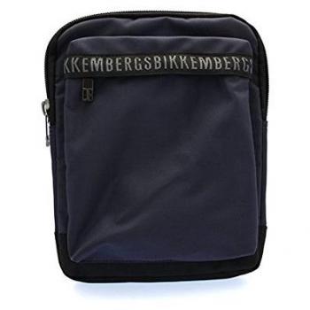Bikkembergs - Bolso al hombro para hombre azul turquesa