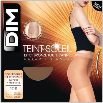 Dim - Panty de verano Teint de Soleil reductor invisible, tipo: panty, características: efecto reductor, diseño ligero para el verano, color piel (Teint de Soleil), material suave y cómodo