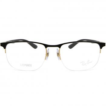 Ray-Ban RX6513 2890 Men's Eyeglasses Gold Size 55 - Blue Light Block Available