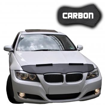 Black Bull Protector de Capo para BMW 3 E90 E91 09-12 CARBON Protectores Capot Coche máscara Tuning