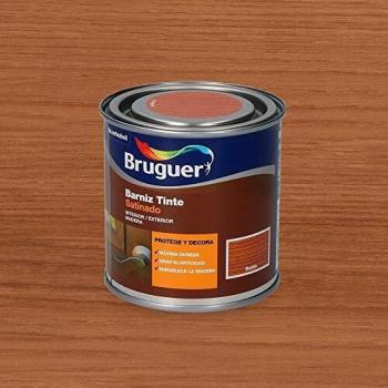 Bruguer Barniz Tinte Sat.BRUGUER Roble 250 ML, Negro