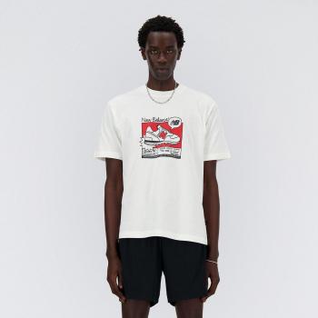 Camiseta NEW BALANCE SPORT ESSENTIALS AD T-SHIRT MT41593 SST Blanco
