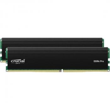 Crucial Pro 32GB (2x16GB) DDR4 3200MHz CL22 UDIMM Desktop Memory Module