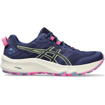 Asics Trabuco Terra 2 Women's Trail Running Shoes Blue Pink AW23 Size 40.5 EUR
