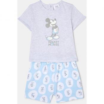 Cotton Juice - Pijama de bebé niño dos piezas con estampado Mickey