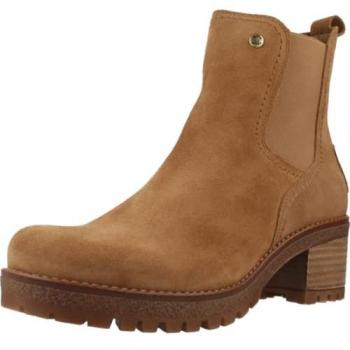 Botines de mujer Panama Jack en velour con forro de piel, modelo Pia Trav 40