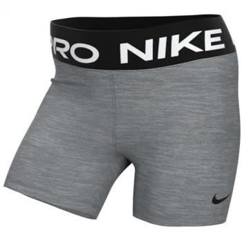 Nike Pro 3in Shorts Dri-FIT con Bolsillo para Pelota Mujeres - Gris, Negro