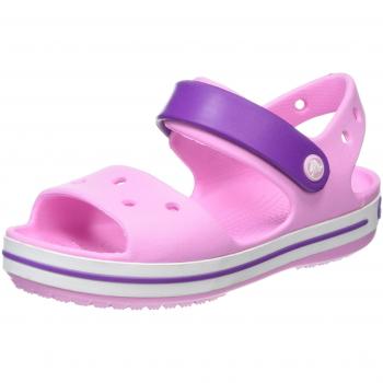 Crocs Crocband Sandal Kids, Sandalias Unisex Niños, Rosa