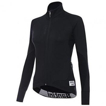 Santini - Chaqueta para Mujer, diseño de arcoíris, Mujer, Color Negro, tamaño Large