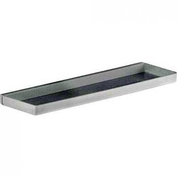 Gedy Estante, Plástico y Resina, Blanco, 12x44.5x2.6 cm