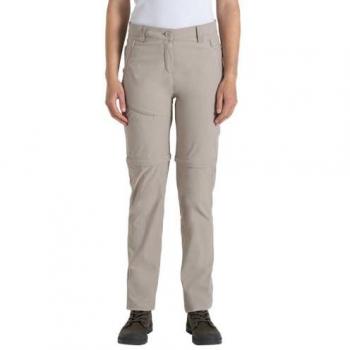 Craghoppers NosiLife Pro Women's Convertible Trousers Soft Mushroom