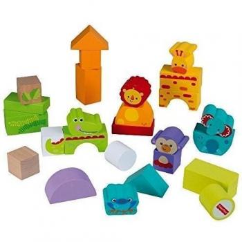 Happy People 41215 - Fisher Price cubos de madera