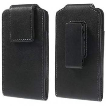 Funda Cinturón con Clip Giratorio 360 y Cierre Magnético para Huawei Mate 30 Pro 5G (2020) - Negra