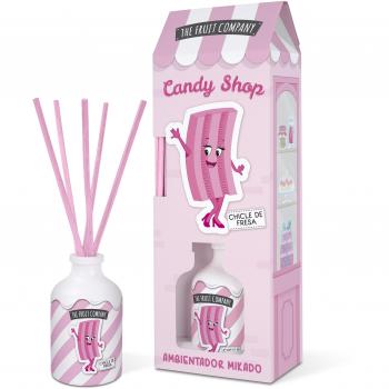 The Fruit Company Candy Edition Ambientador Mikado 40ml Chicle de Fresa