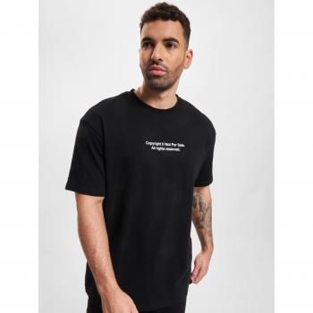 Camiseta Oversize Negra con Huella Digital