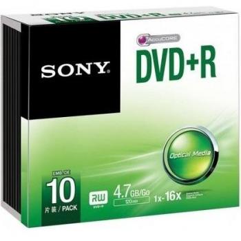 Sony 10DPR47SS DVD regrabable - DVD+RW vírgenes