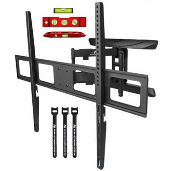 Soporte TV Maclean MC-423, VESA 800x600, 43-100, hasta 80kg, ajuste horizontal y vertical, distancia de pared ajustable