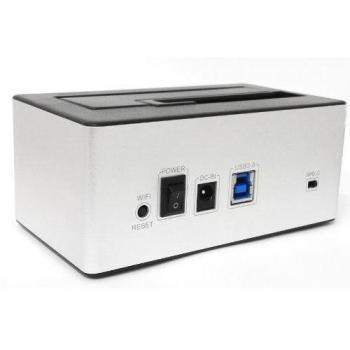 Docking Station Kentron Acceso Muelle HDD externo, de transmisión de datos en Wi-Fi, Plata