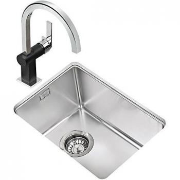Teka - Fregadero inox BELINEAR152740, 1 seno, mueble 45cm