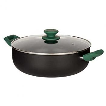 Cacerola Kinvara Negro Verde Aluminio 7 L Multicolor Estándar