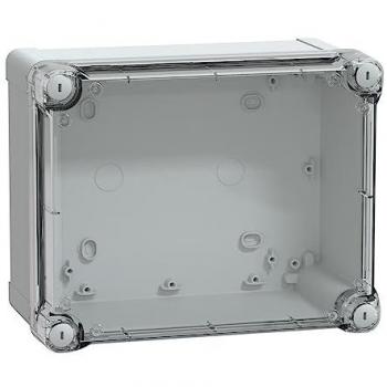 Caja de uso general Schneider Electric Thalassa TBS, ABS, 241 x 194 x 127 mm, IP66, IK07, tapa transparente