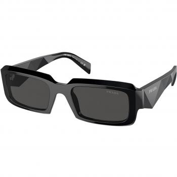 Prada PR 27ZSF Asian Fit 16K08Z Men's Black Sunglasses Size 55