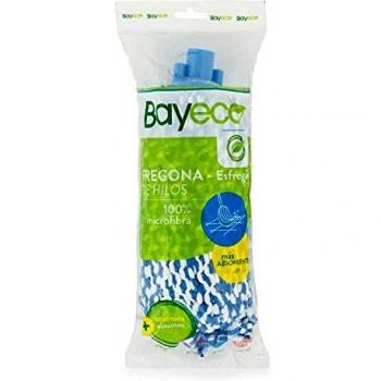 Bayeco Fregona De Hilos Microfibra Bicolor Azul 1 Unidad 125 g