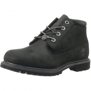 Timberland Nellie Mid Lace-Up Waterproof Chukka Boot for Women in Black, Size: 6.5