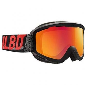 Julbo Mars máscara de esquí para Hombre, Marzo, Hombre, Color Noir/Gris/Rouge Echo, tamaño L