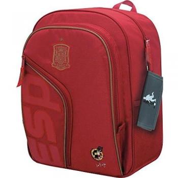 Selección Española La Roja Mochila Tipo Casual, 41 cm, Rojo