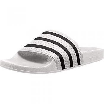 Adidas Adilette Slides - White/Core Black/White Unisex Sandals