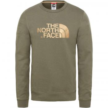 The North Face Drew Peak Crew Light Sudadera Ligera, Hombre, New Taupe Green, M