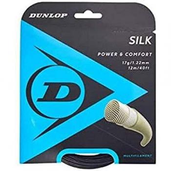 DUNLOP Silk Tenos Cordaje 12 m 1.22mm Negro