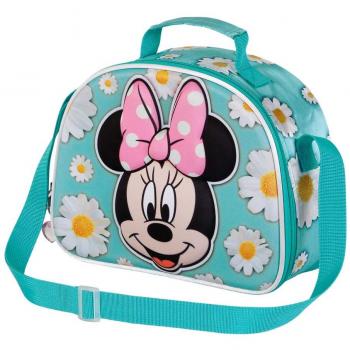 Portameriendas 3D Minnie Mouse Primavera 20x25,5x10cm