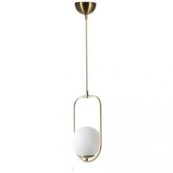 Lámpara de Techo Wellhome 100% Metal Blanco Cobre 18x18x70