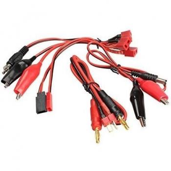 Tenflyer RC Conector Cable Set T Plug Banana Conector para IMAX B6 B6AC Cargadores
