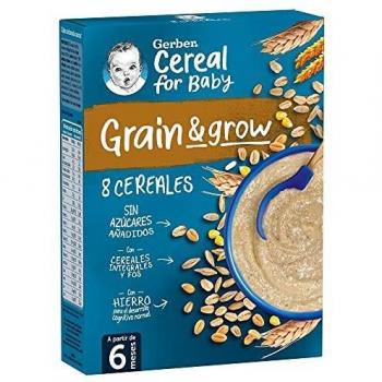 Gerber Papilla De 8 Cereales, 250g