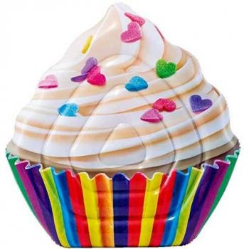 Intex 58770EU - Colchoneta Hinchable Cupcake fotorrealista