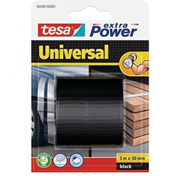 CINTA ADHESIVA MULTIUSOS FUERTE ADHESIÓN NEGRA 5M X 50MM