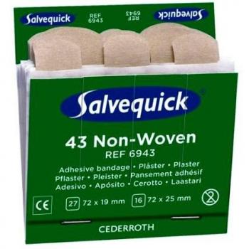 Recarga de Tiras XL Textiles Salvequick - 6 Packs de 21 Unidades