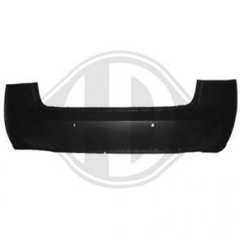 Parachoques trasero Diederichs 1017155, compatible con varios modelos de vehículos, fabricado en material de alta calidad para garantizar durabilidad y resistencia a impactos, acabado en color negro para una fácil pintura y adaptación al diseño del