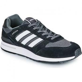 Adidas Run 80s Men's Sneakers - Core Black, Cloud White, Grey Six - Size 46 ⅔