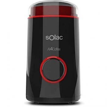 Molinillo De Café SOLAC MC6253 All4Coffee Negro