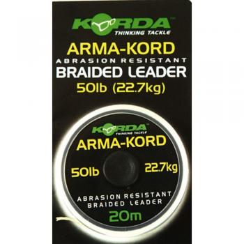 Tressé Arma Kord 50lb Marrón 20m - Material para bajos de línea carpfishing