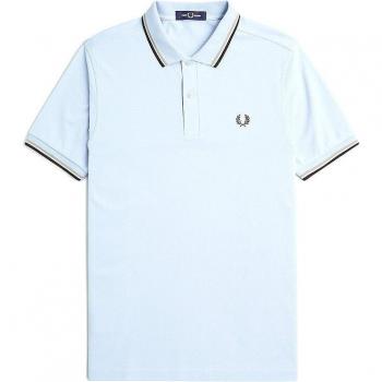 Fred Perry M3600 Twin Tipped Polo Shirt - Blue - Size: XXL