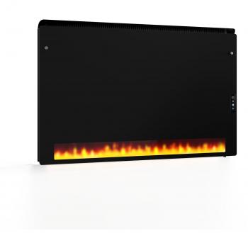 Calefactor de pared ZenHeat Graphene 1110W con pantalla LED y efecto llama