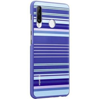 Carcasa Protectora TPU Semirrígida Huawei P30 Lite Rayas Azules