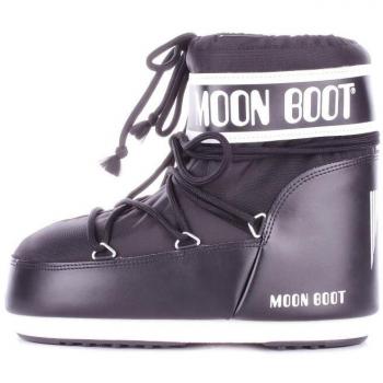 Moon Boot Icon Low Nylon Black Women's Snow Boots