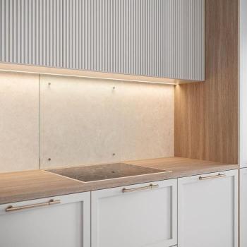 Campana Convencional Saint-Gobain con Fondo de Vidrio Transparente 45x60